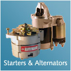 STARTER, ALTERNATOR